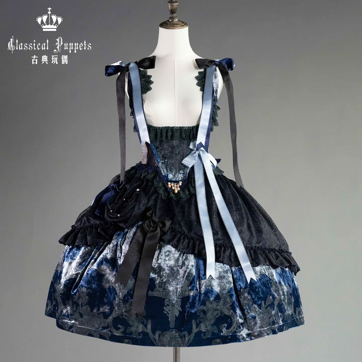 Victoria Garden Velvet JSK & Tea Party OP - Classical Doll Series