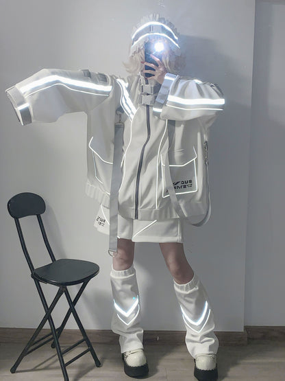 Cyberpunk Elektronik Jacke Angel Original Charge Sportswear Neighborhood