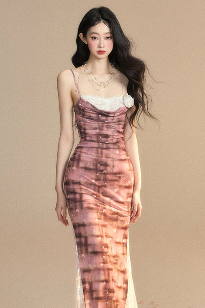 Kleid Dreamland One Lace Check Shoulder