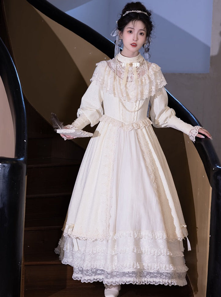 Lolita Dress Retro Ruffled Elegant