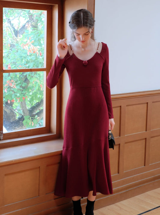 キャミソール ローズ ローズフラワー クイーン ドレス カーディガン