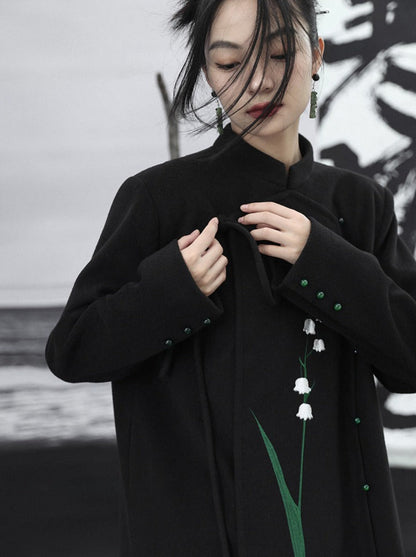 フラワーバレーコート レトロ フォー ロング ショート