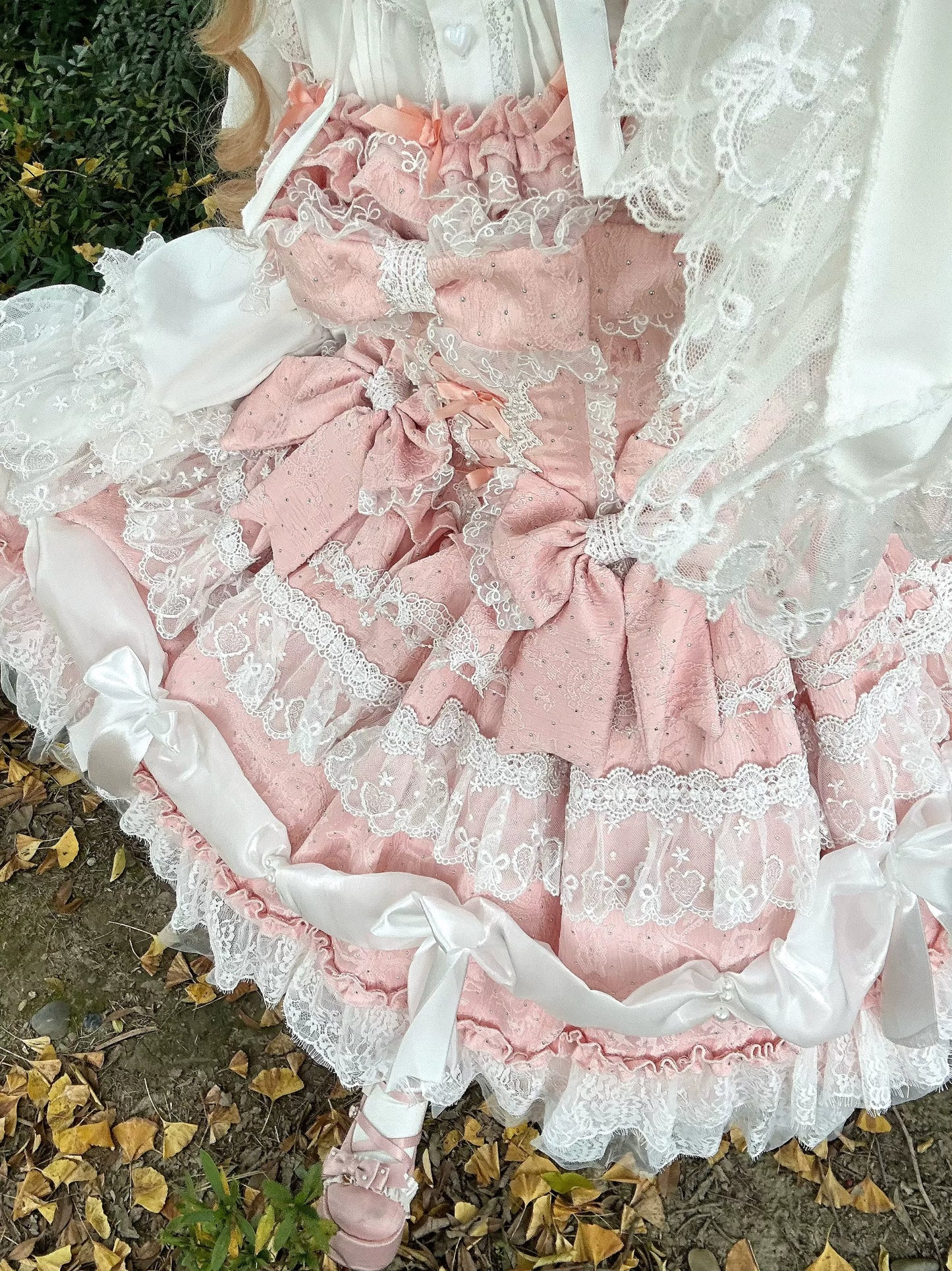Pink Blue Plus Size Lolita Dress - Sweet Lolita JSK