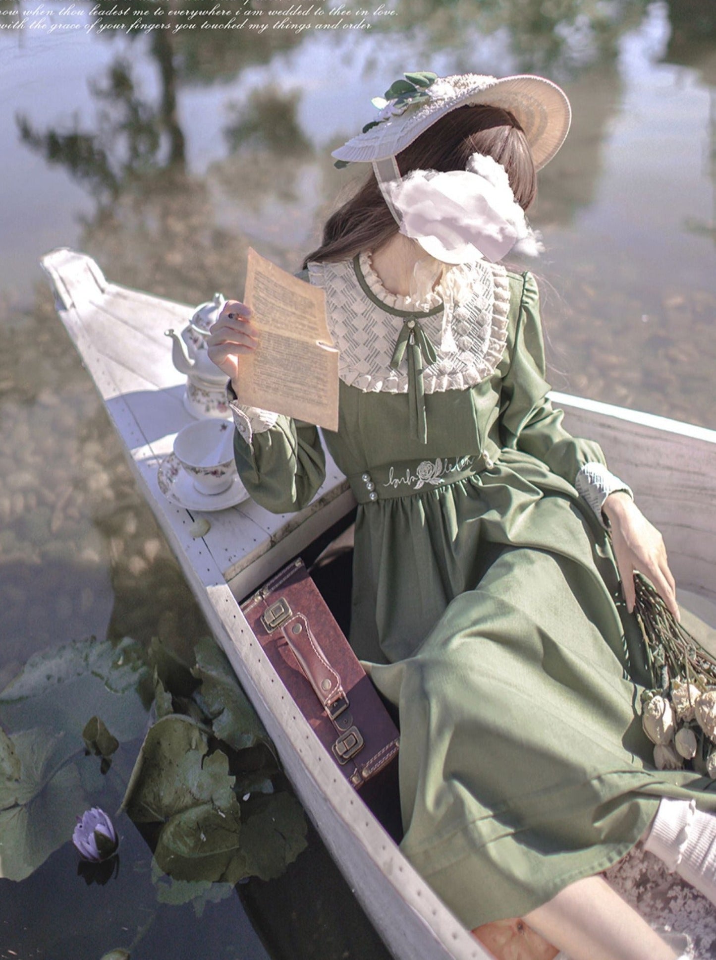 Retro Lolita l Flower French