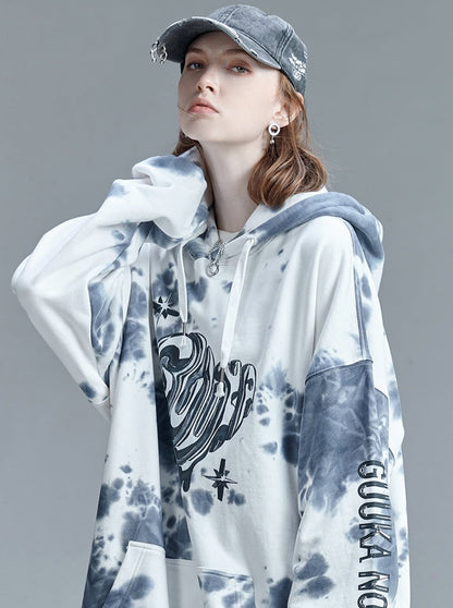 Love Hoodie Milk Hop Spot Hip Print Sport Cotton