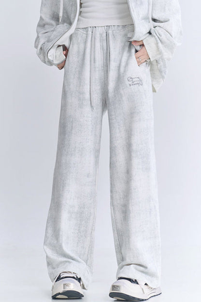 カーディガンフィット リラックスフーディーセットアップ