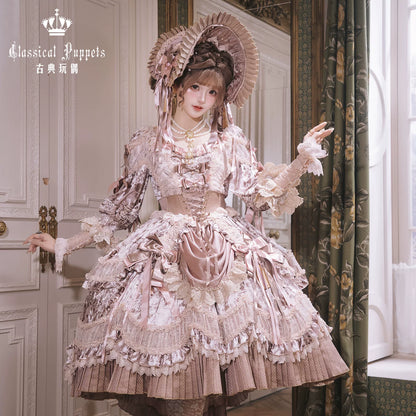 Victoria Garden Velvet JSK & Tea Party OP - Classical Doll Series