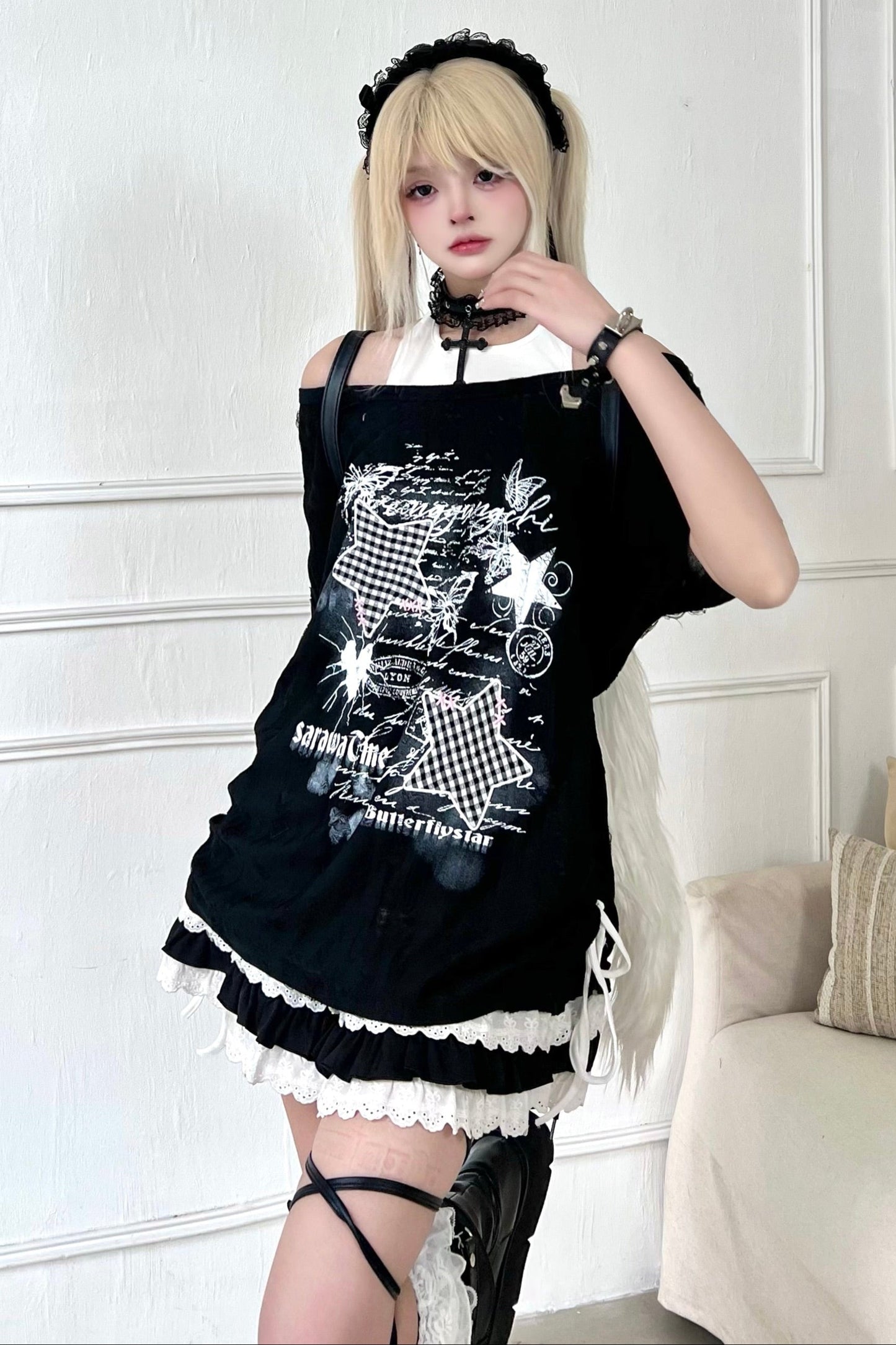 スラッシュTシャツショルダー