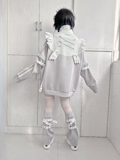 Bionic Black Set Angel Complete Gray Angel Neighborhood