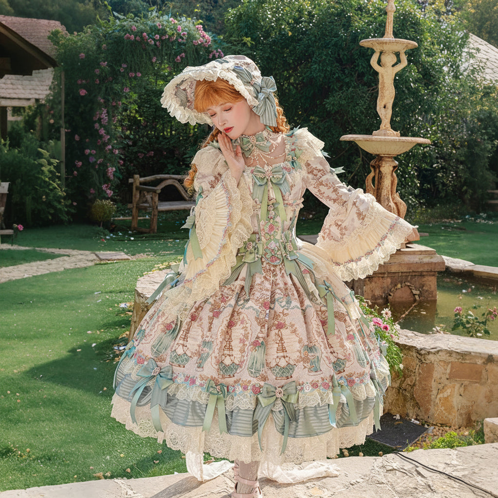 Lolita JSK & Dress – Antique Gem Fragrance Series | Twin Bear