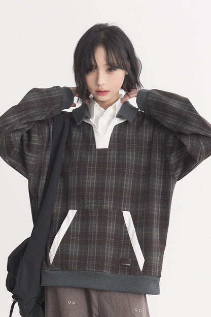 グラビティ・ミュージアム 2025 セーター ストライプ スプリング - パッチワーク