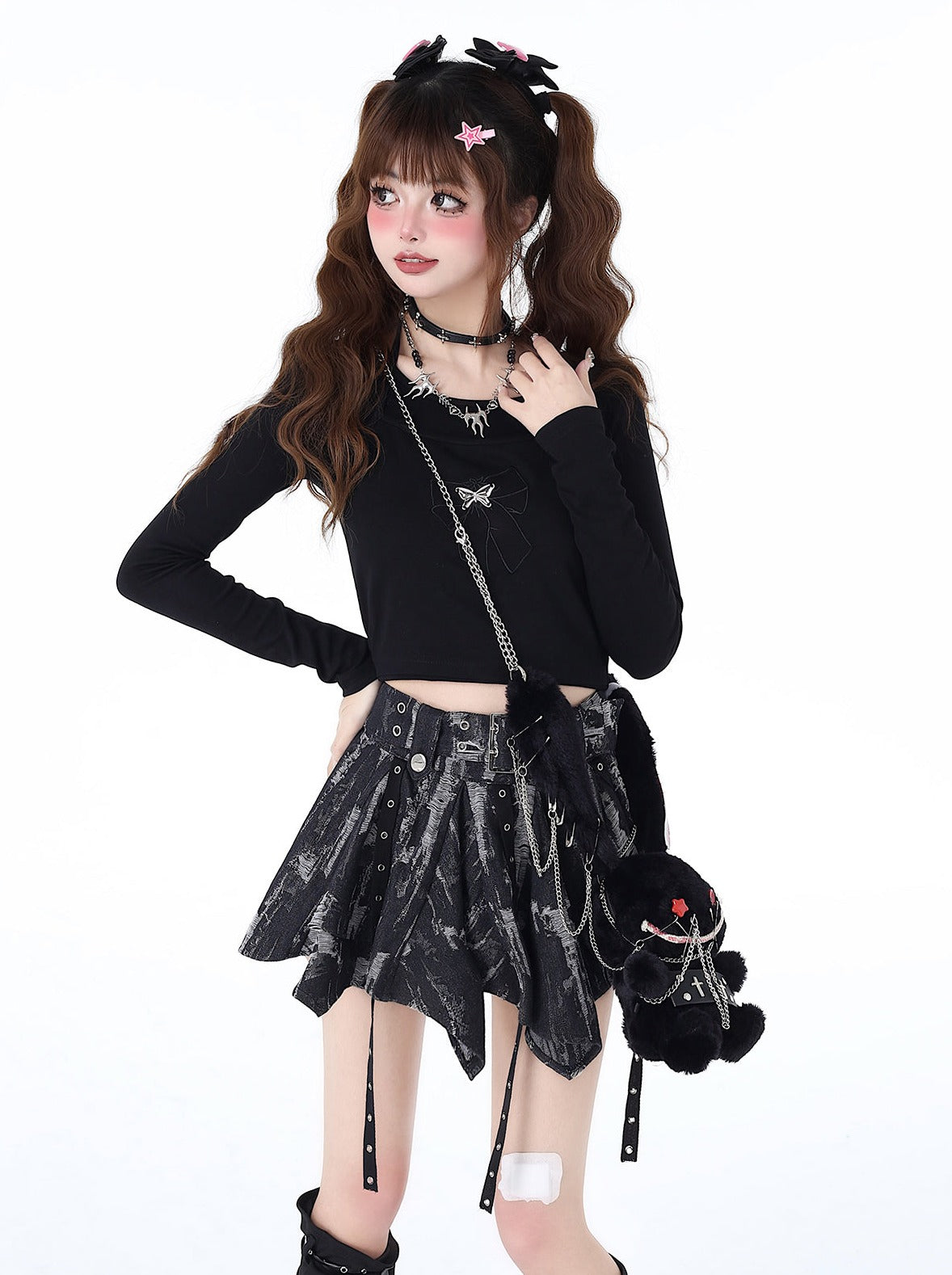 Top Strap Slim Butterfly