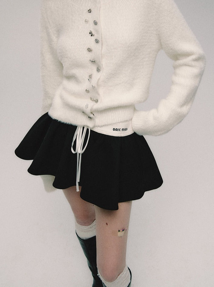 ブラック オールウエスト パンツ スカート マッチ ローツイル