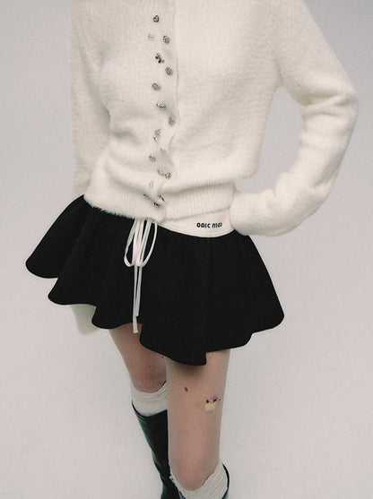 ブラック オールウエスト パンツ スカート マッチ ローツイル