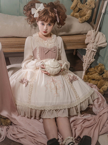 スカート スウィートサス ベアリボン