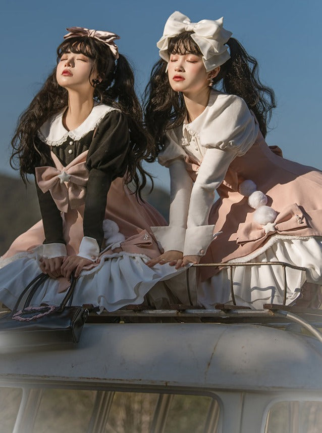 カラースカート ドールサス スウィートロリータトップ ボンボン