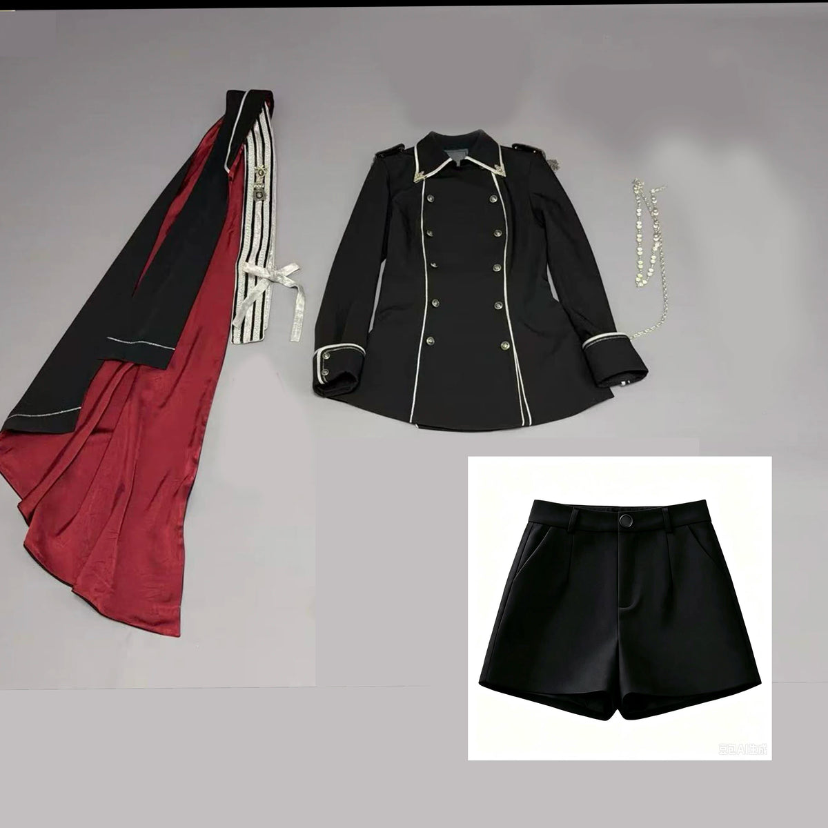 Crimson Shadow Chapter Lolita Set