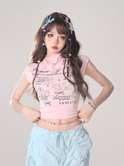 Hose mit Kordelzug, locker und lässig