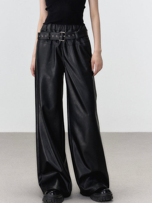 Loose Street All Match Lederhose mit weiter Passform