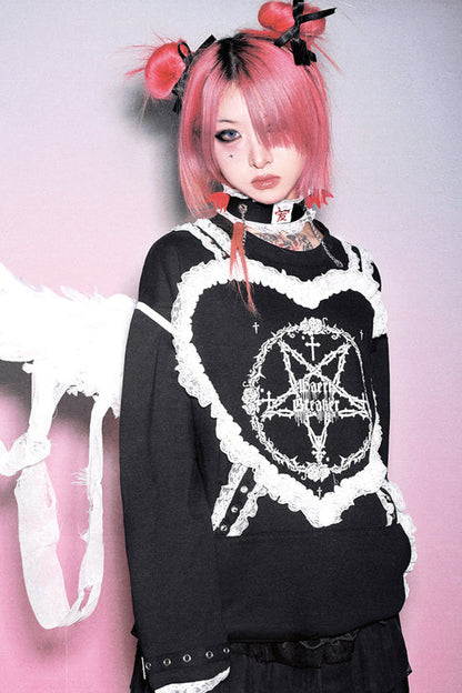 Sweatshirt Heartbreaker Loose