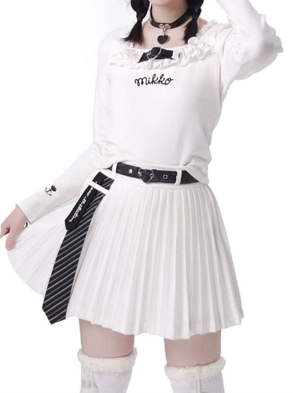 Plissee-Gürtelrock Nectai Eradalie Curotto