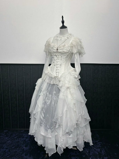 Lolita Boned Corset & Skirt Two-Piece Set - MoYang Original