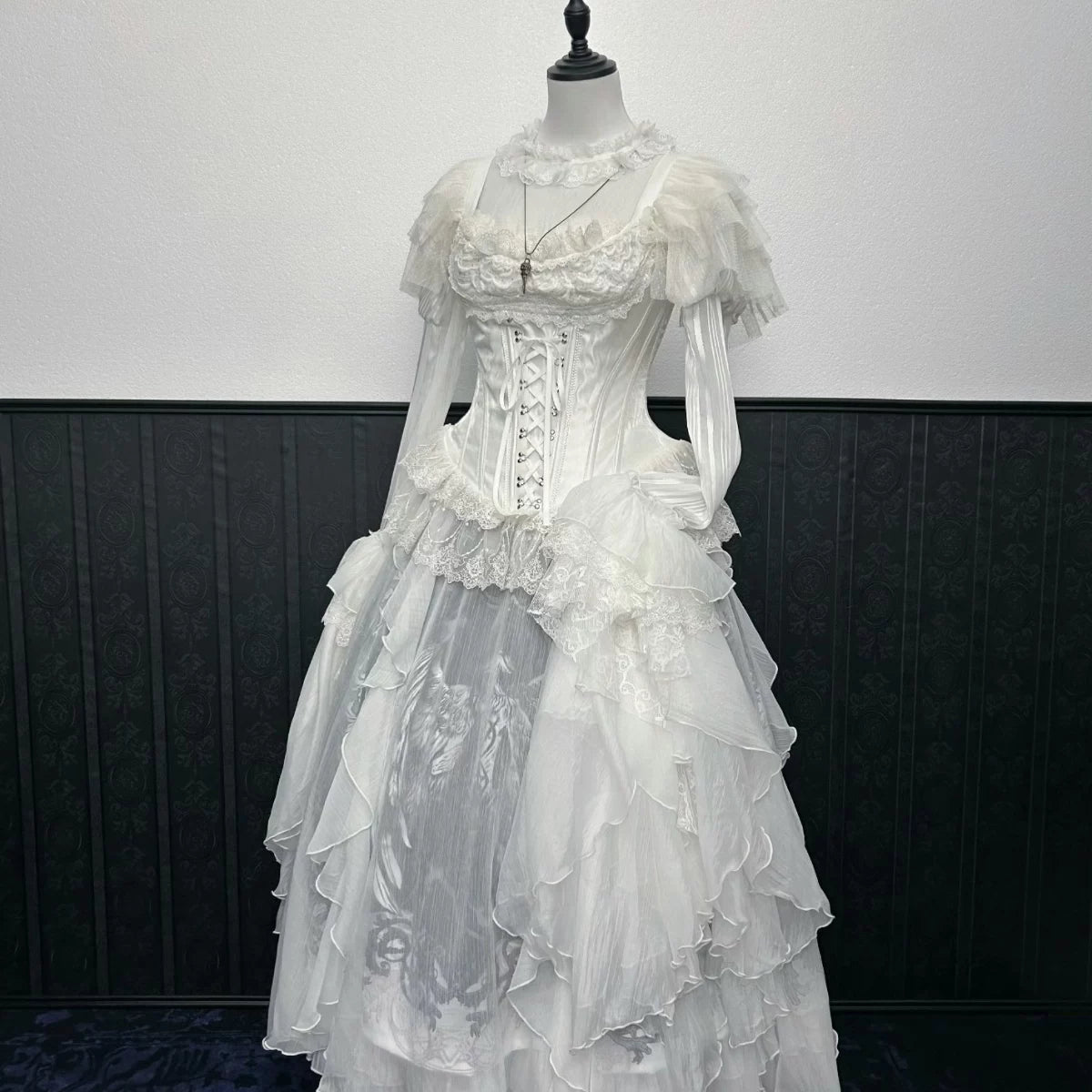 Lolita Boned Corset & Skirt Two-Piece Set - MoYang Original