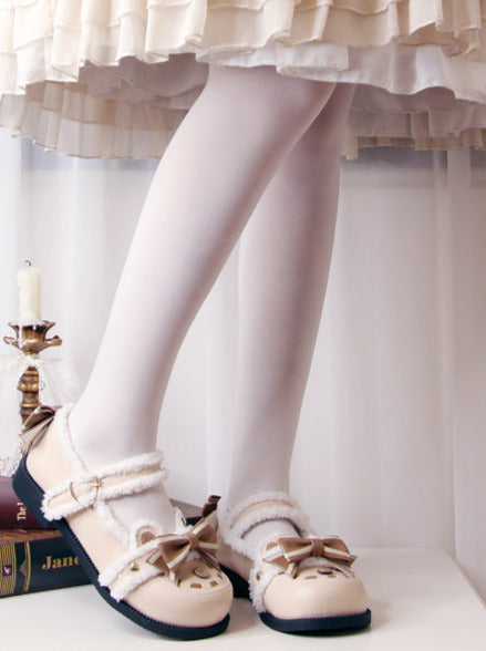 Low Heels Fluffy Bear Lolita Original
