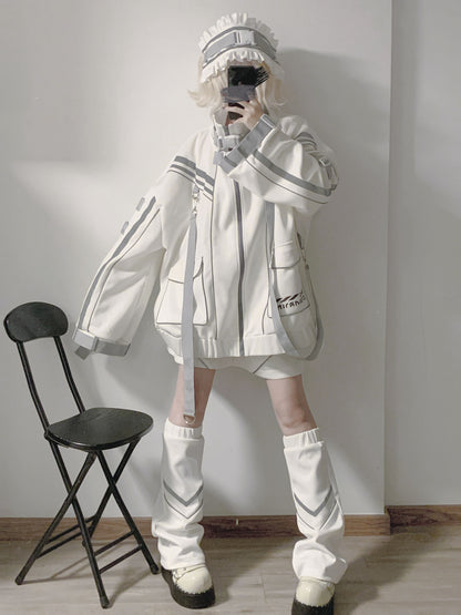 Cyberpunk Elektronik Jacke Angel Original Charge Sportswear Neighborhood