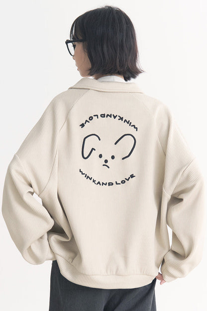 Pullover Museum Fall Gravity - Oversized Kollektion Damen Frühling