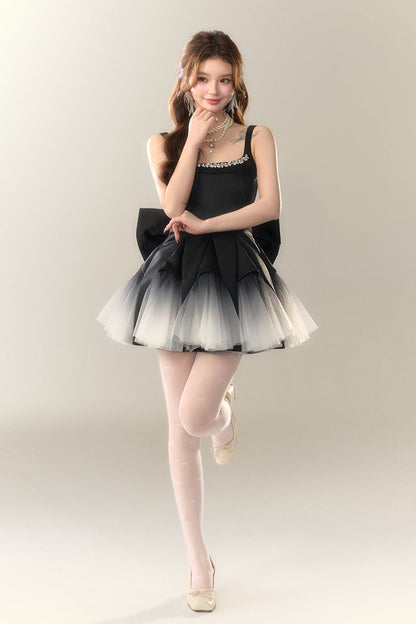 Dance Swan Gradient Prinzessinnenkleid