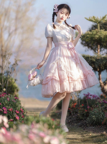 Lolita Tulpenkleid Girly Sweet Summer