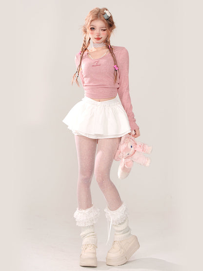 Süßer T-Pfirsich und Pearl Long Apricot