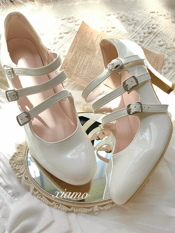 34-41 Classic Pointed Elegant Classic Mary Jane Shoes