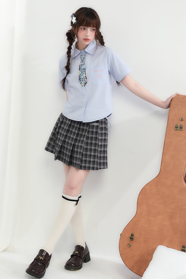 Rock + Hemd College Check