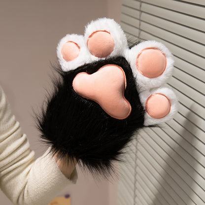 Kawaii Cat Paw Gloves - Anime Cosplay Furry Gloves with Sound Effects