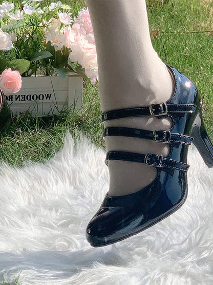34-41 Classic Pointed Elegant Classic Mary Jane Shoes