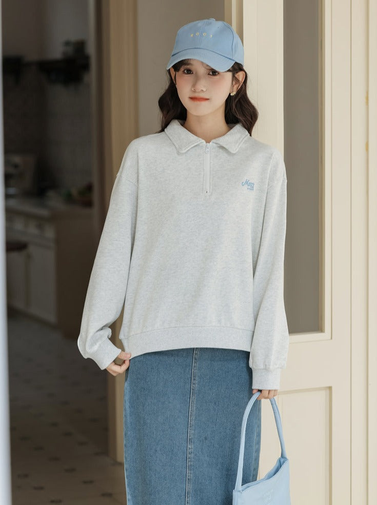 Freizeit-Poloshirts im College-Stil