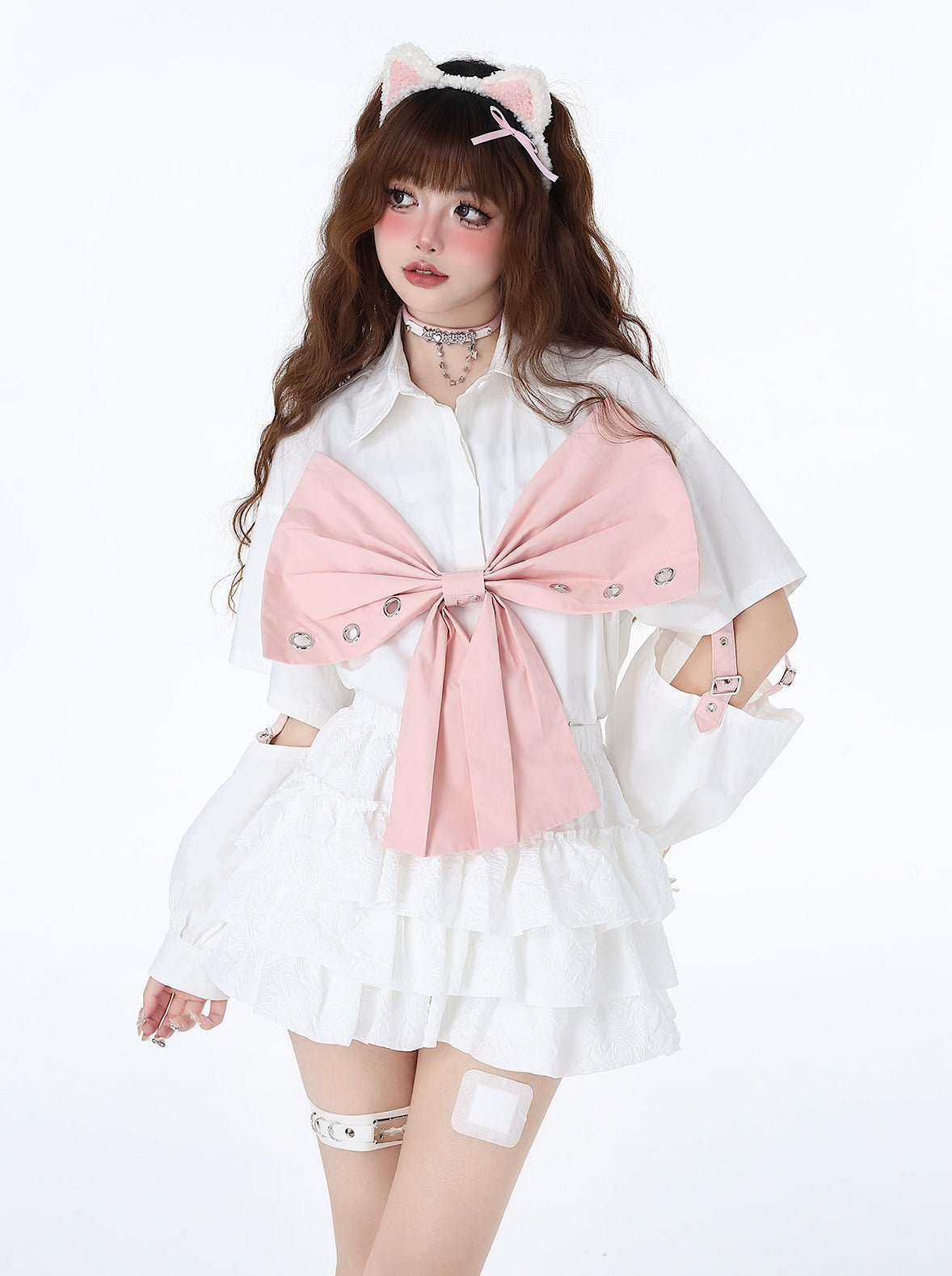 Bow Chic Big Sweet Top Open