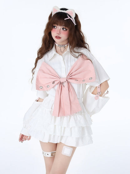 Bow Chic Big Sweet Top Open