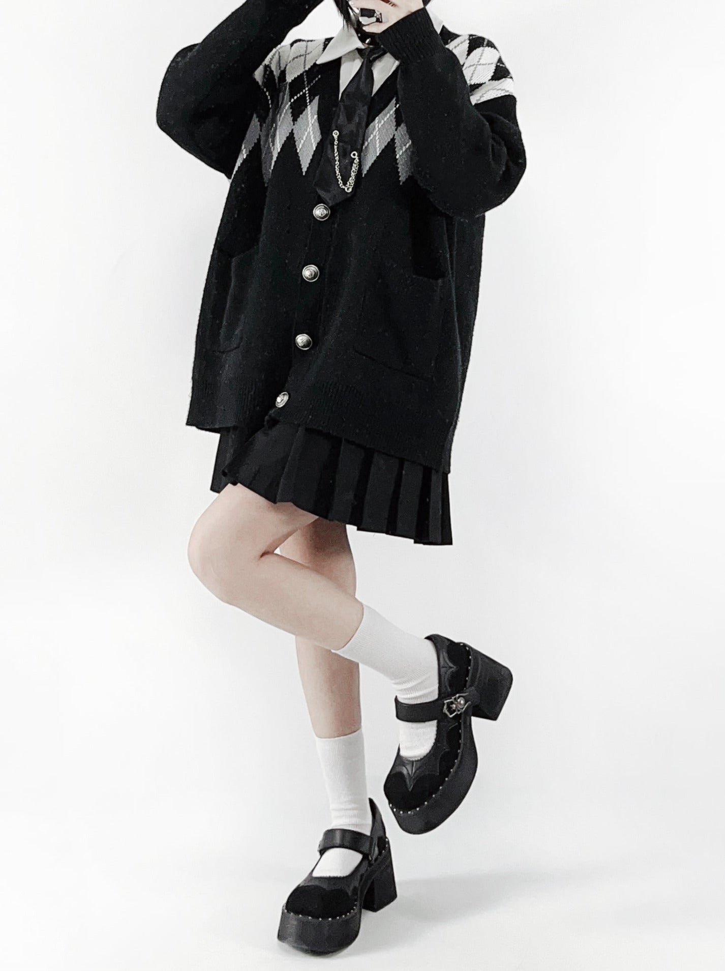 Goth Spider Shoes Dark Platform Subculture