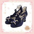 BaiChaRuMeng Rococo Night Elegant Heels
