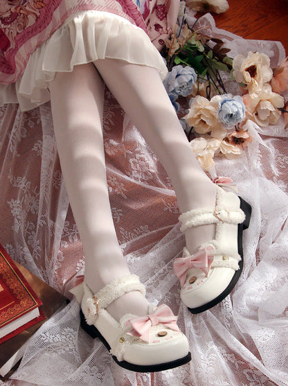 Low Heels Fluffy Bear Lolita Original