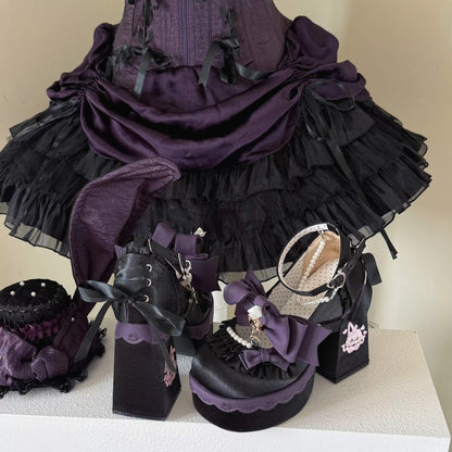 Honey Bear Platform High Heel Lolita Shoes [Pre-Order]