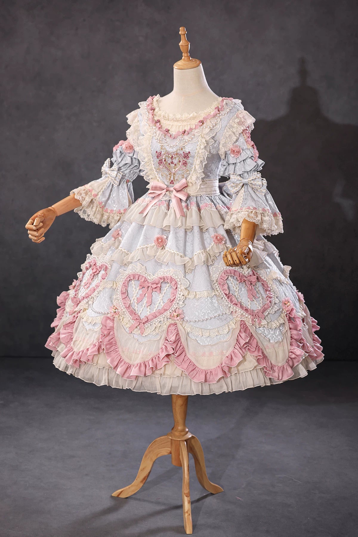 Antique Cake Galactic Melody OP dress on mannequin by BR Thorn Rose
