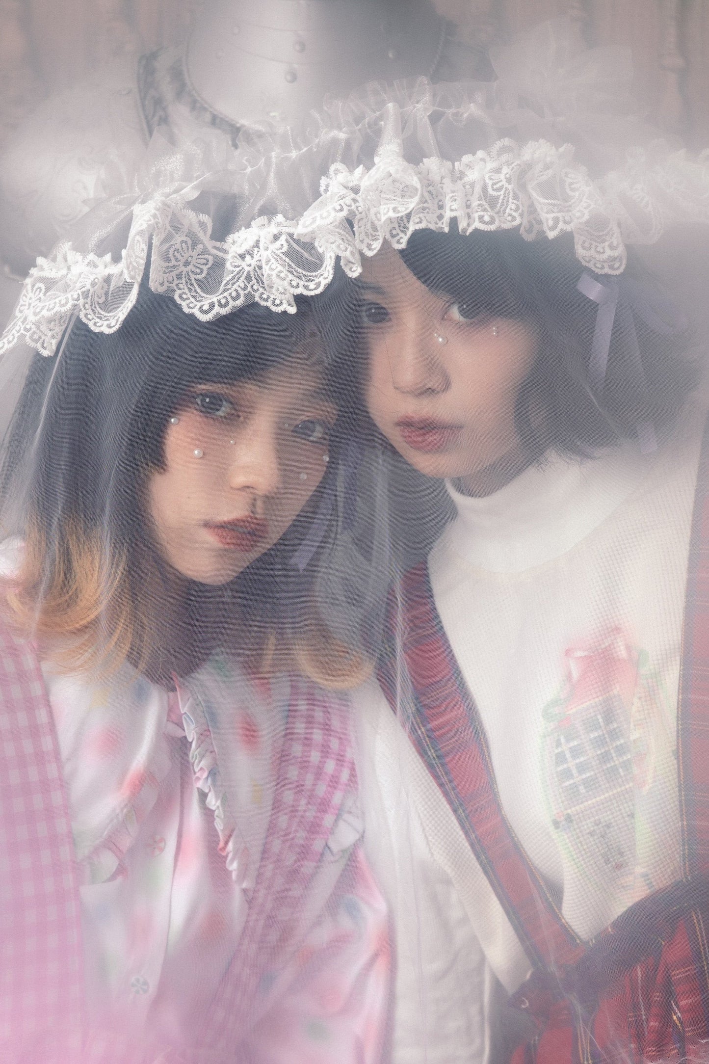 チェックレトロパンツ バルーンサーカス