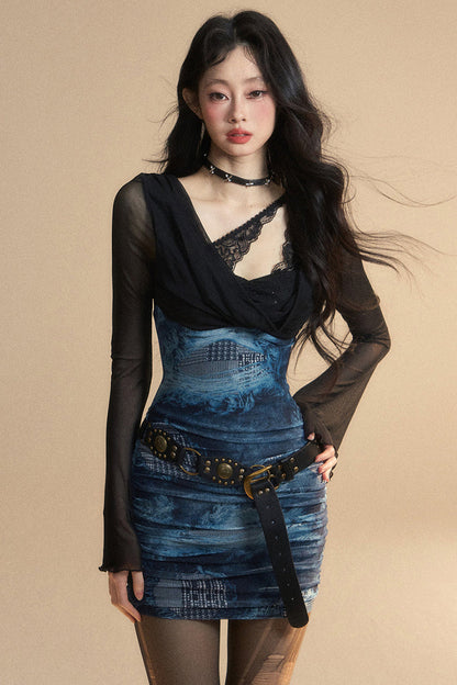 タイトドレス レディリム シック ミニ