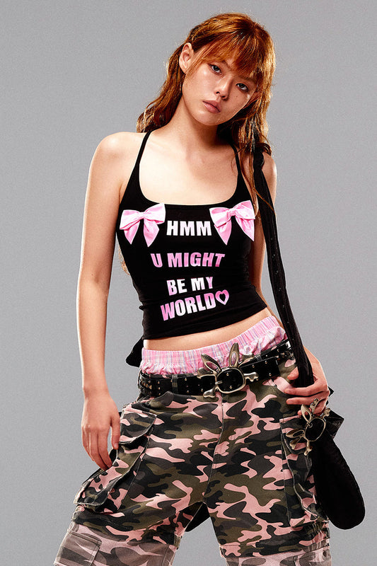 Camisole Y2K Ribbon