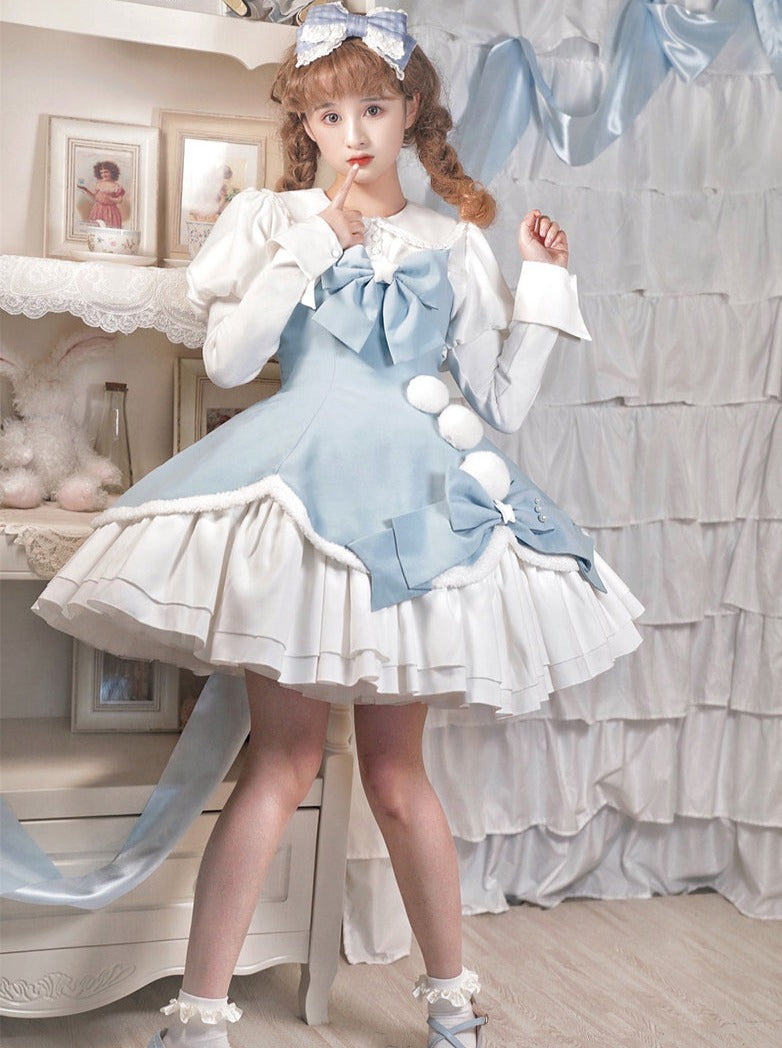 カラースカート ドールサス スウィートロリータトップ ボンボン