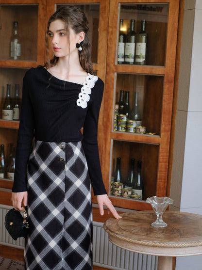 Queen Milk Sweet Tops Französisch Faul